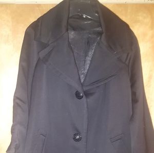 Black dress coat very classy